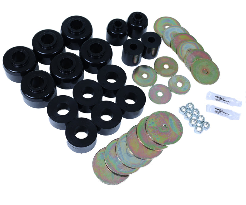 Energy Suspension 03-09 Toyota 4Runner/GX470 / 07-14 FJ Cruiser Black Body Mount Bushing Set 8.4114G 8.4114G Photo - Primary
