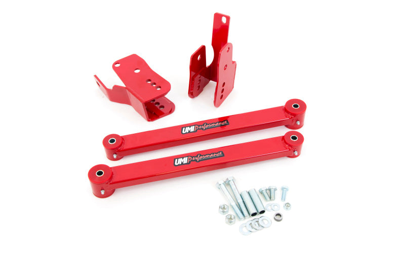 UMI Performance 05-14 Ford Mustang Rear Anti-Hop Kit Budget Boxed Control Arms 103460-R 103460-R Photo - Primary