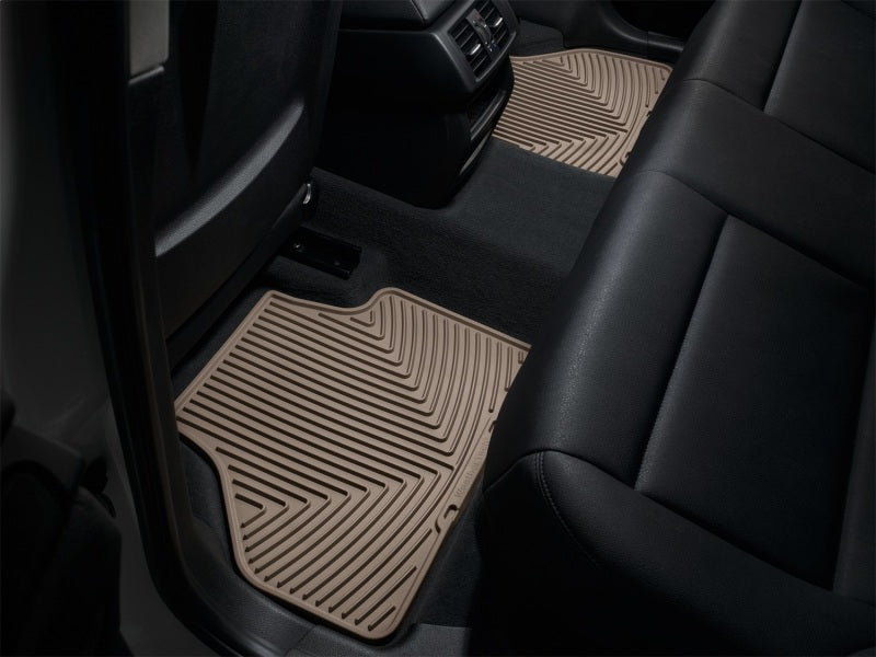 WeatherTech 11+ BMW X3 Rear Rubber Mats - Tan W259TN W259TN Photo - Mounted