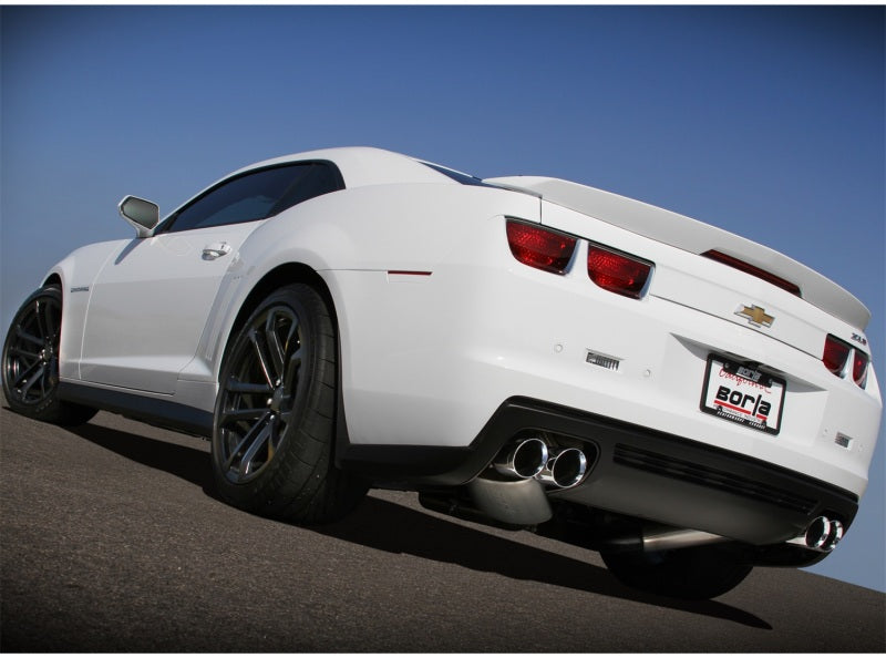 Borla 12-14 Chevrolet Camaro ZL1 Coupe 6.2L 8cyl AT/MT 6spd RWD Aggressive ATAK Catback Exhaust 140495 140495 Photo - Close Up