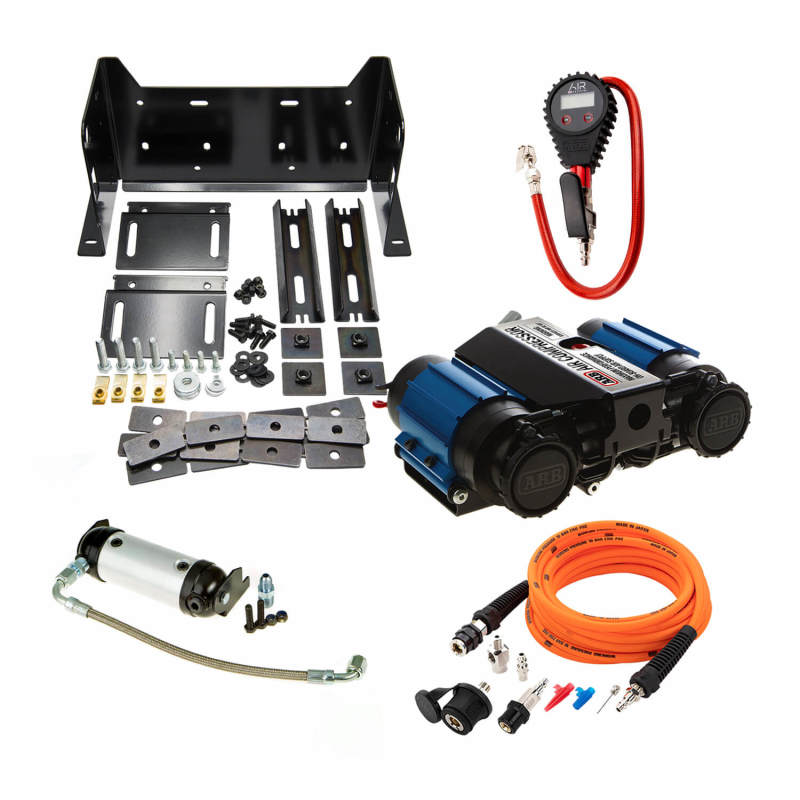 ARB High Performance Twin On-Board Compressor Kit - 12V CKMTA12KIT CKMTA12KIT Photo - Primary