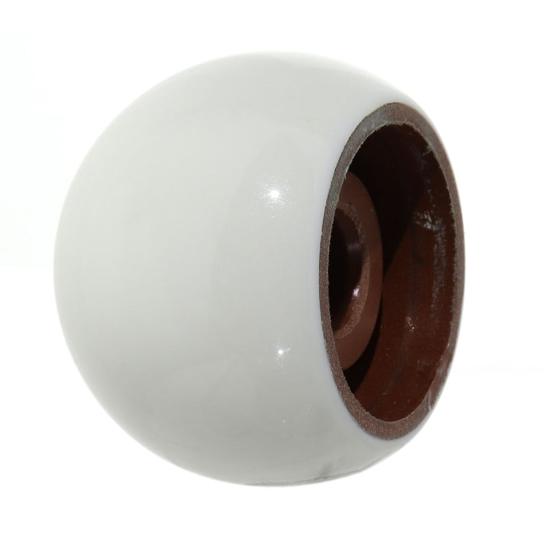 Ford Racing 15-19 Ford Mustang EcoBoost / GT w/ 6-Speed Manual Transmission Bullitt White Shift Knob M-7213-M8B M-7213-M8B Photo - Unmounted