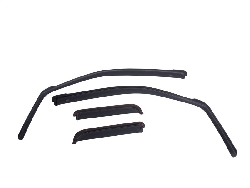 EGR 2018 Jeep Wrangler JL SlimLine In-Channel WindowVisors Set of 4 - Matte Black 575255 575255 Photo - Primary