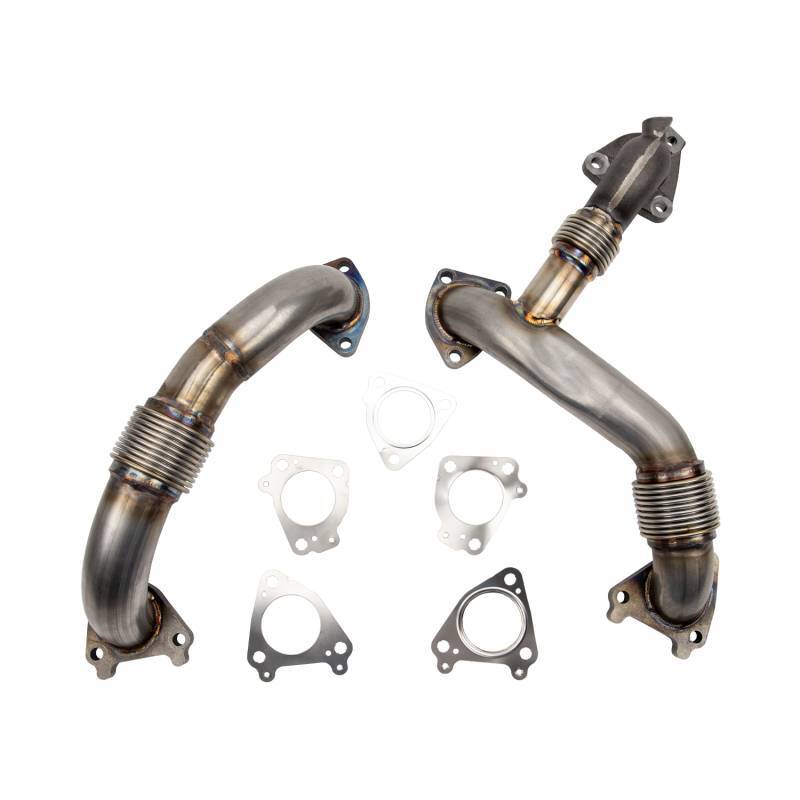 Wehrli 11-16 Duramax LML Stainless 2in Up Pipe Kit w/ Gaskets WCF100197 WCF100197 Photo - Primary