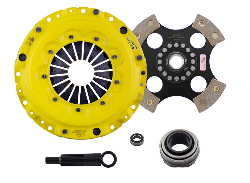 ACT XT Clutch Kit 4 Puck Solid Acura Integra ALL 90-91 AI2-XTR4 Photo - Primary
