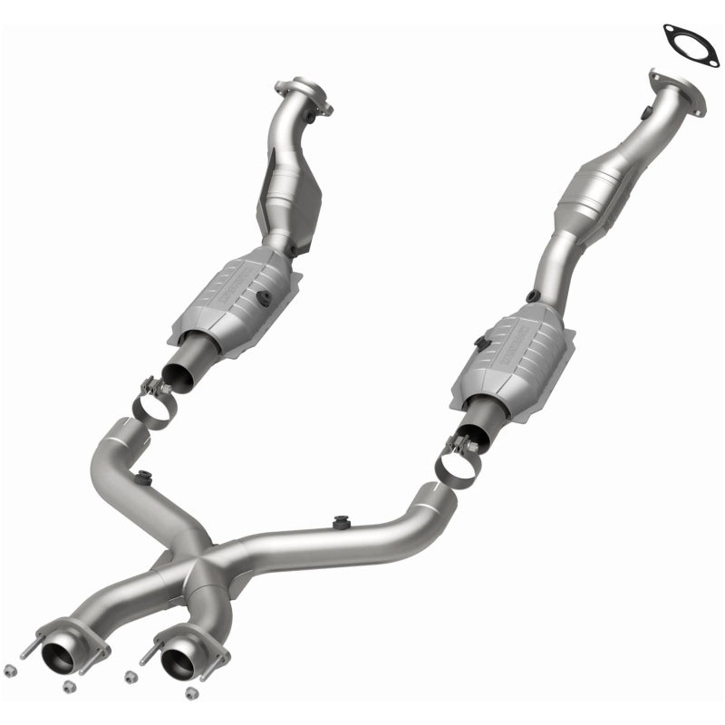 MagnaFlow Ford Mustang HM Grade Federal / EPA Compliant Direct-Fit Catalytic Converter 93671 Photo - out of package