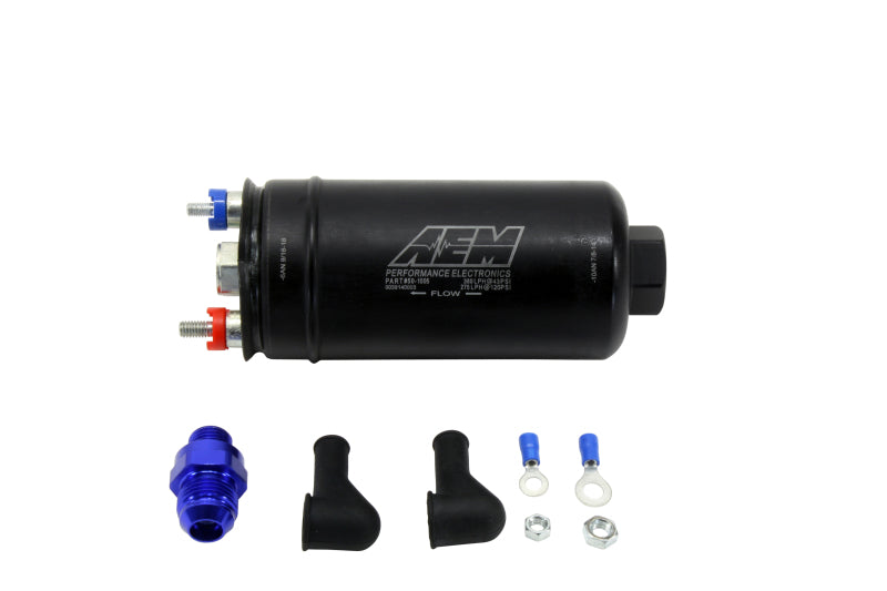 AEM Electronics 380lph Inline High Flow Fuel Pump 50-1005 Photo - out of package
