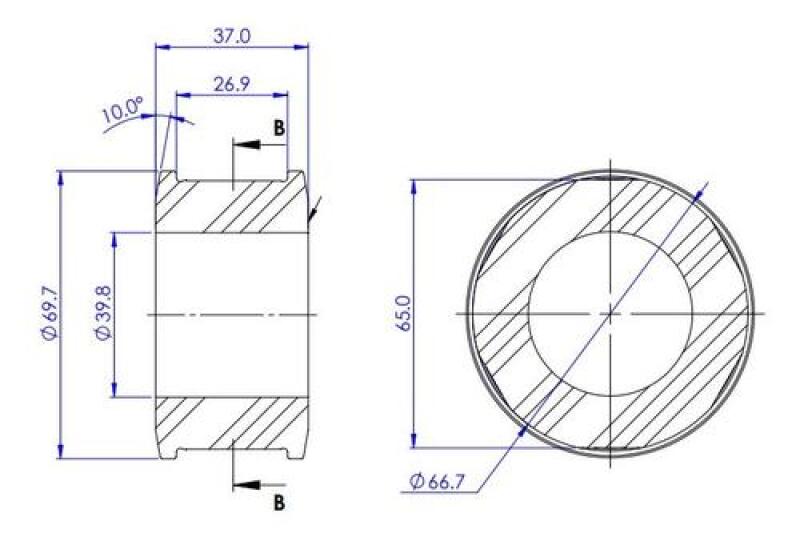 Superpro 22-24 Hyundai Kona N Rear Blade Control Arm/Trailing Arm Forward Pivot Bushing Kit SPF5502K SPF5502K Photo - out of package