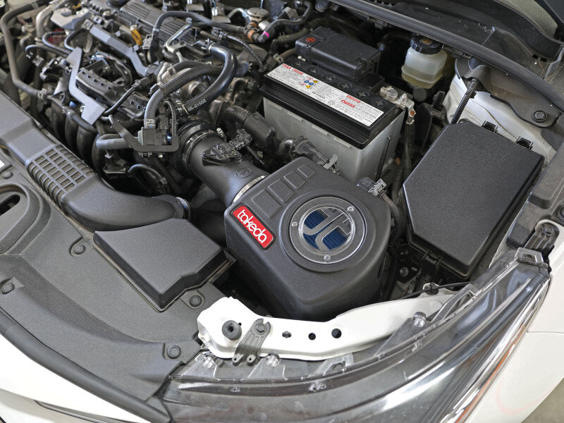 aFe 19-20 Toyota Corolla Takeda Momentum Cold Air Intake System w/ Pro 5R Media 56-70031R 56-70031R Photo - Mounted