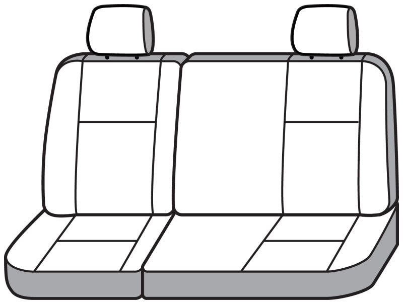 Covercraft 19-22 Ford F250/F350/F450/F550 Endura PrecisionFitSecond Row Seat Covers - Blk/Charcoal GTF4127ENBC GTF4127ENBC Photo - out of package