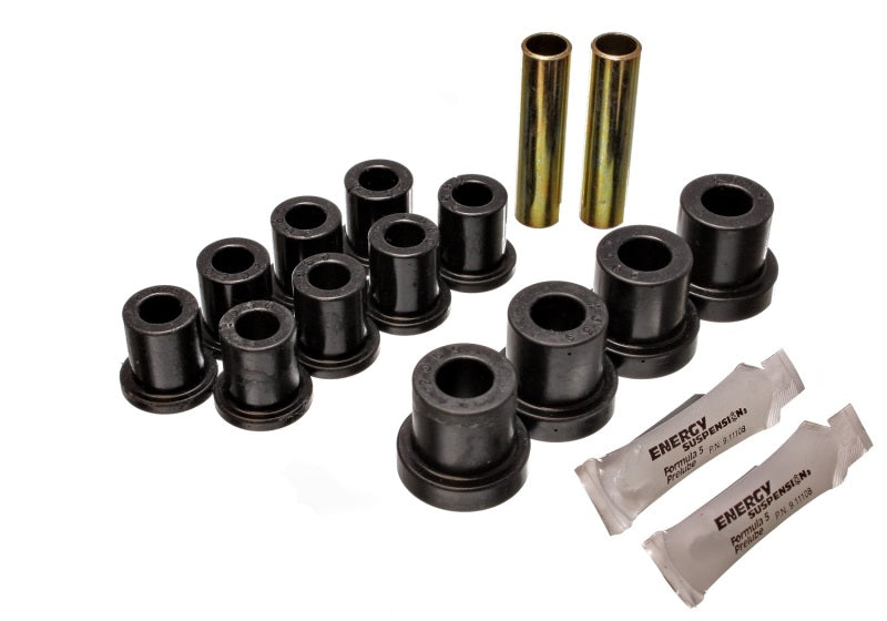 Energy Suspension Leaf Spring Bushing Set Black Chevrolet Corvette All 1954-1962 3.2121G Photo - Primary