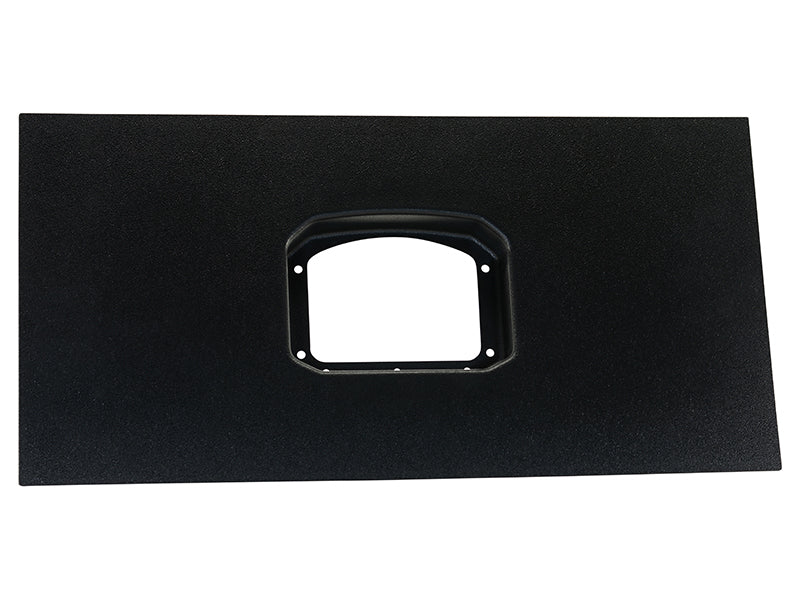 AEM Electronics Dash Panel, Flush Mount, Plastic, Black Wrinkle, 20 In. Long x 10 In. 30-5540 Photo - out of package