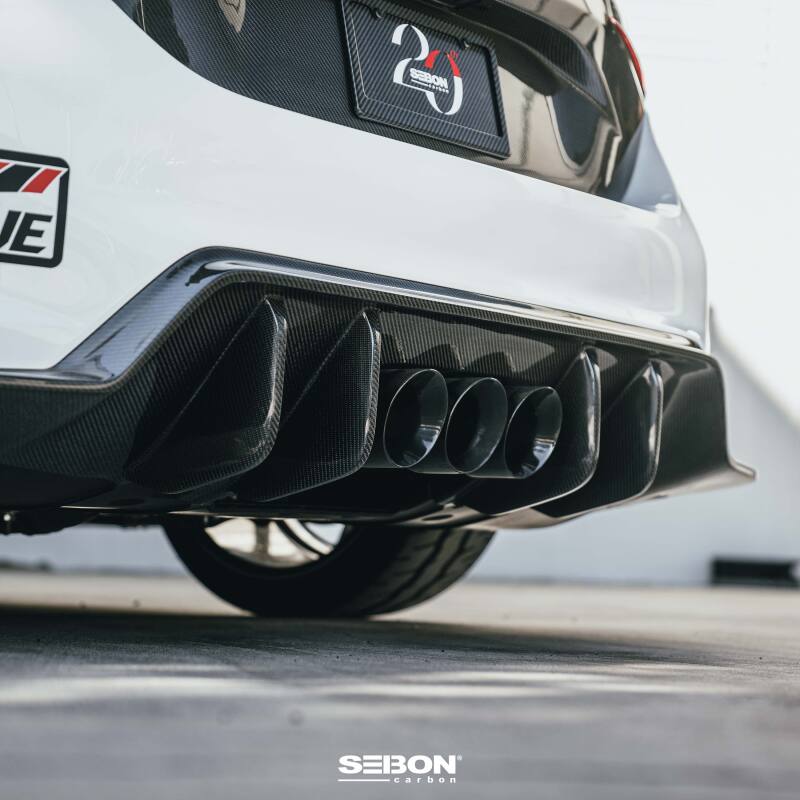 Seibon 2023+ Honda Civic Type R MB-Style Carbon Fiber Rear Diffuser RD23HDCVR-MB RD23HDCVR-MB User 1
