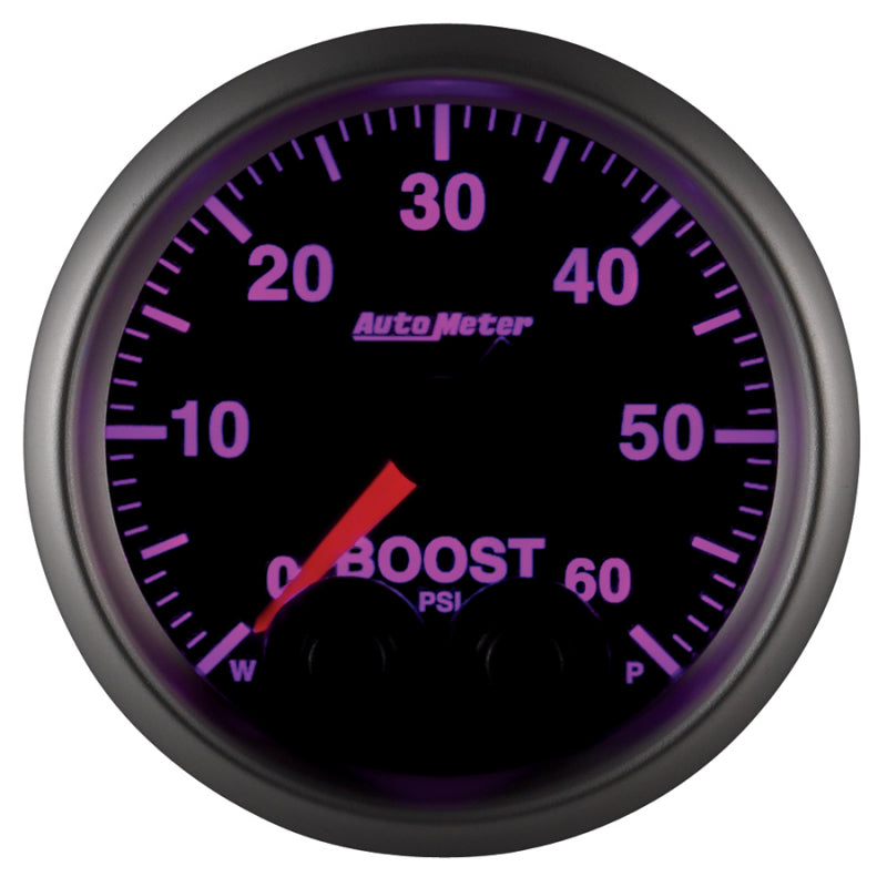 Autometer Gauge, Boost, 2 1/16", 60psi, Digital Stepper Motor w/Peak & Warn, 5670 User 5