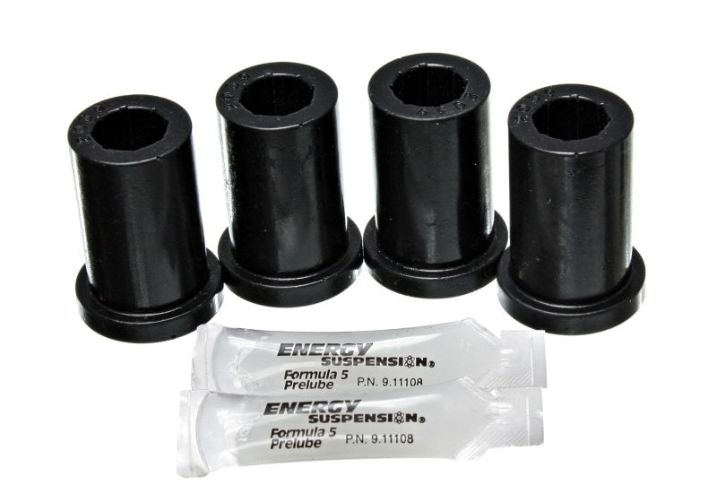 Energy Suspension Frame Shackle Bushing Set Black Toyota Pickup DLX 1980-1985 8.2104G Photo - Primary