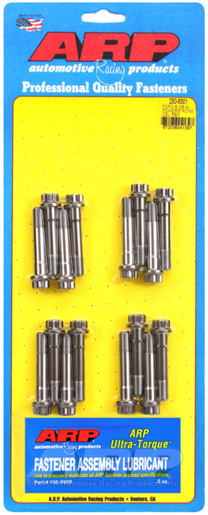 ARP Ford 6.0/6.4L Powerstroke diesel rod bolt kit 250-6301 Photo - Primary