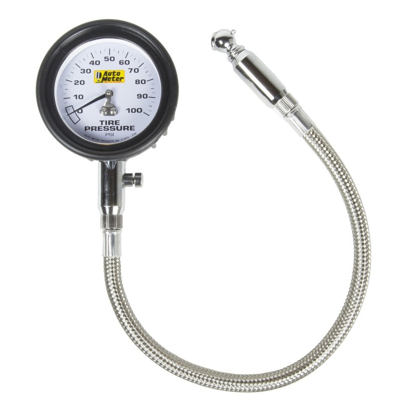 Autometer Gauge, Tire Pressure, 0-100Psi, Analog 2164 Photo - Primary
