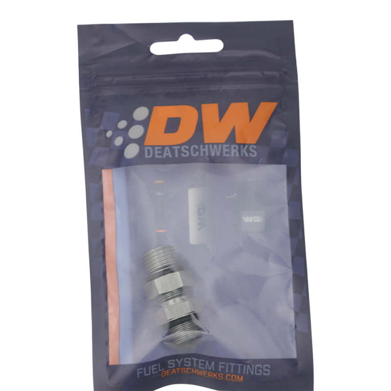 DeatschWerks 6AN ORB Male to 6AN ORB Male Swivel Adapter - Anodized DW Titanium 6-02-0423 6-02-0423 Photo - lifestyle view