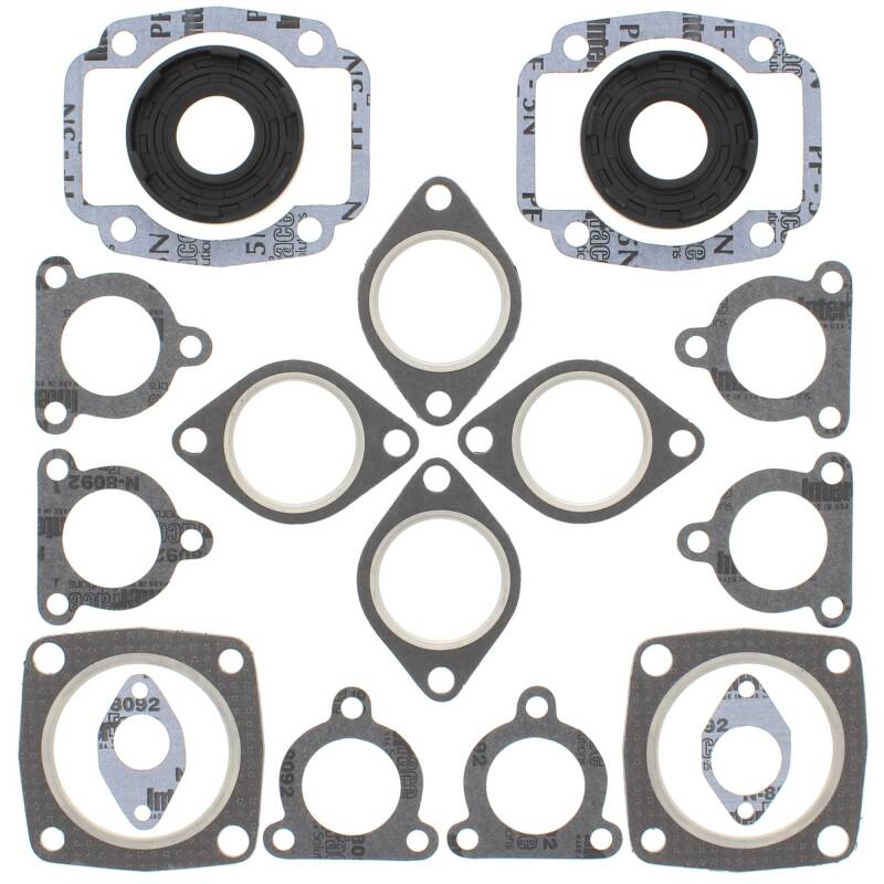Vertex Pistons Vertex Gaskets 95-96 Arctic Cat Bear Cat 440 Complete Gasket Kit w/ Oil Seals 711219 711219 Photo - Primary