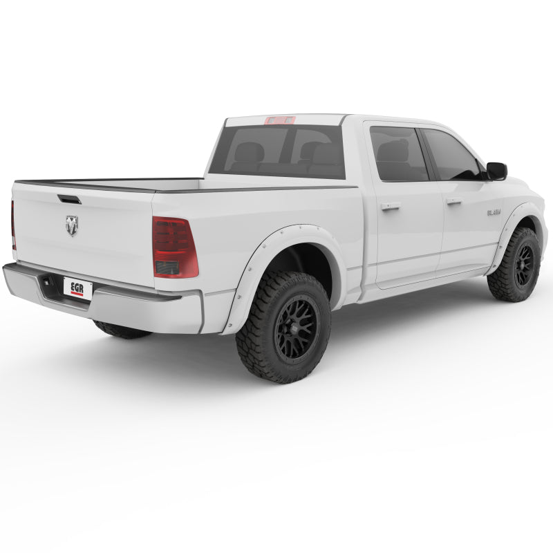 EGR 09+ Dodge Ram LD Sport Bolt-On Look Fender Flares - Set - Bright White 792754-PW7 792754-PW7 Photo - Mounted