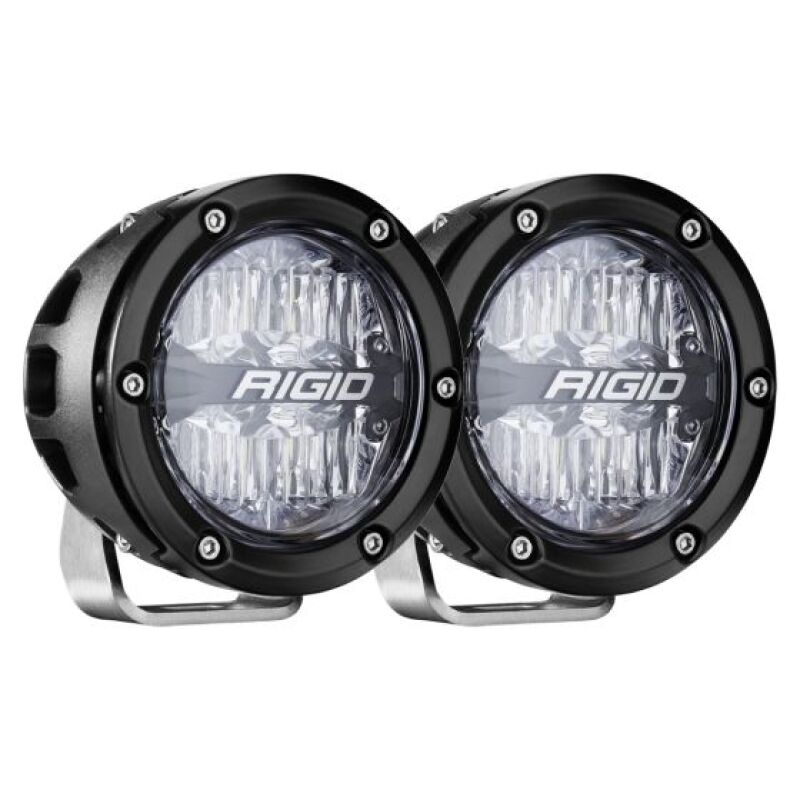 Rigid Industries 360-Series 4in LED Off-Road Drive Beam - RGBW (Pair) 36401 36401 Photo - Primary