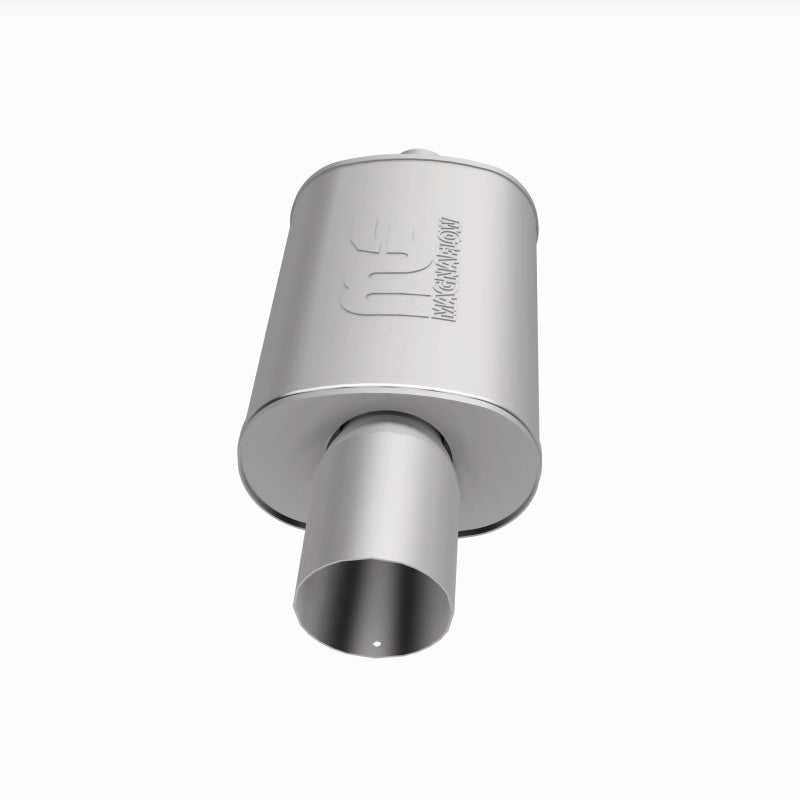 MagnaFlow 5" X 8" Oval Center/Center Performance Muffler With Tip 14827 360 Degree Image Set