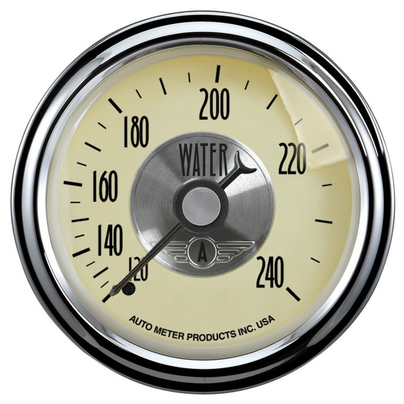 Autometer 2-1/16" Water Temperature, 120-240 °f, 6 Ft., Mechanical 2032 Photo - Primary