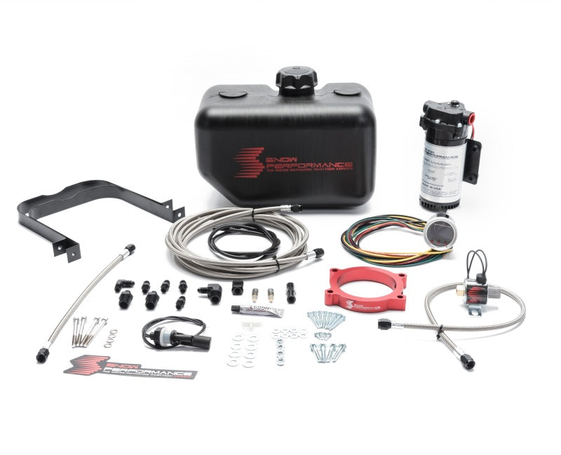 Snow Performance 10-15 Camaro Stg 2 Boost Cooler F/I Water Injection Kit (SS Braided Line & 4AN) SNO-2160-BRD SNO-2160-BRD Photo - Primary