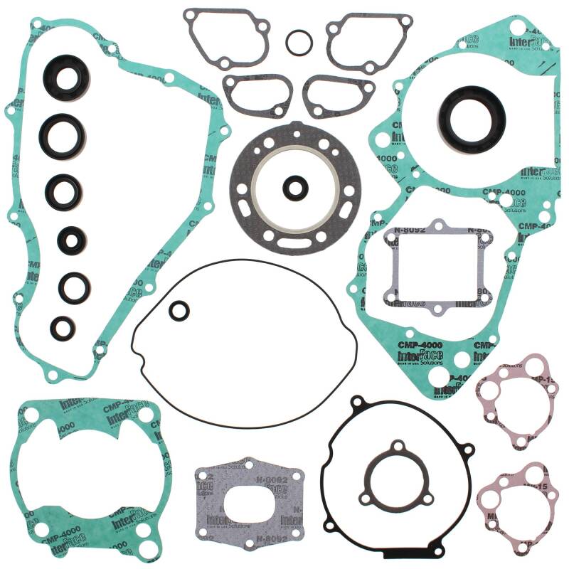 Vertex Pistons Vertex Gaskets 1987 Honda CR250R Complete Gasket Kit w/ Oil Seals 811255 811255 Photo - Primary