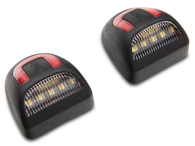 Raxiom 01-13 Chevrolet Silverado/GMC Sierra 1500 Axial Series LED License Plate Bulbs S128431 S128431 Photo - Close Up