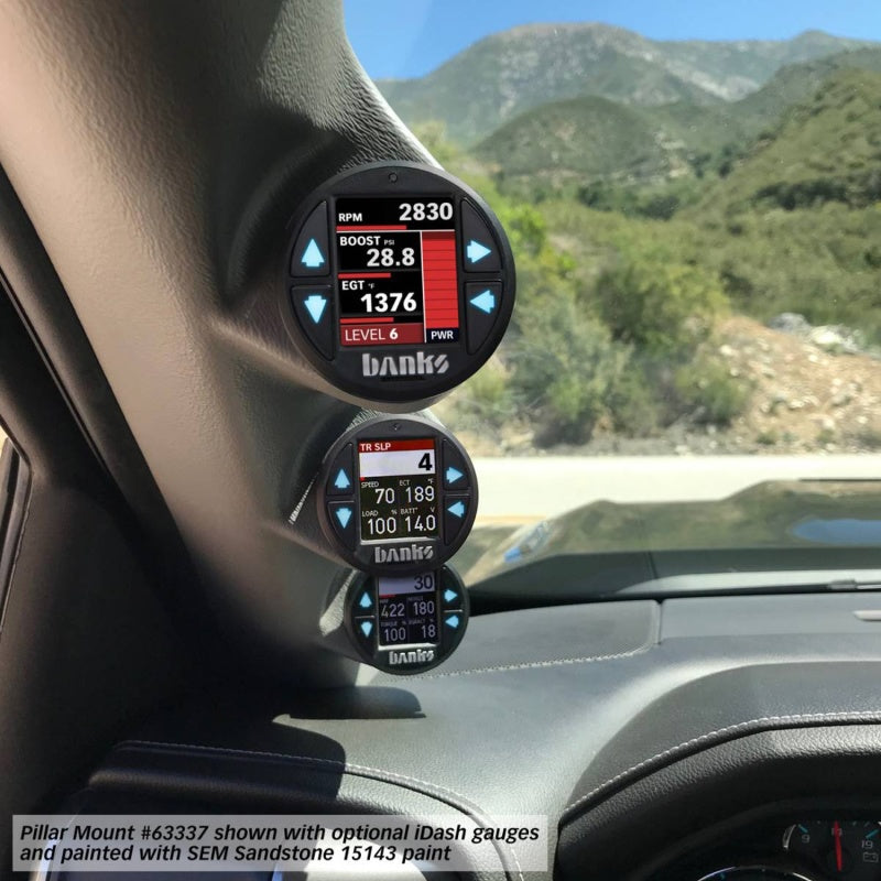 Banks Power 2020 GM 2500/3500 6.6L L5P Derringer Tuner (Gen 2) w/ 1.8in iDash DataMonster 67103 67103 Photo - Mounted
