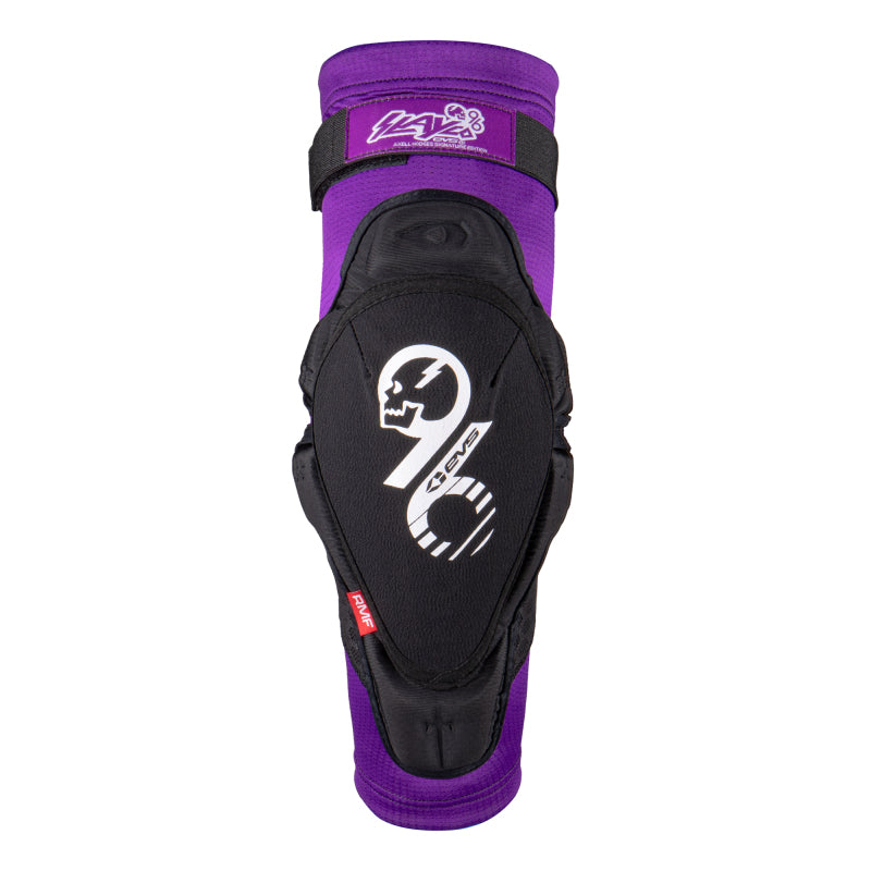 EVS Slayco96 Knee Guard Pair Purple/Black - Youth SLAY96K-Y SLAY96K-Y User 1