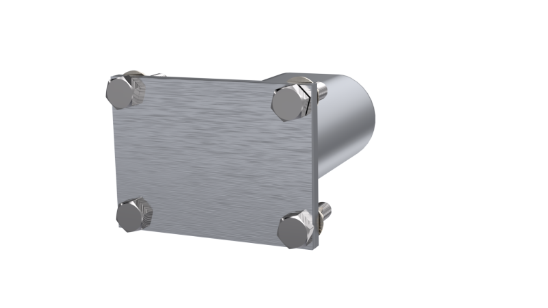 QTP 3in Weld-On QTEC Low Profile Conncetion Oval Tube Kit 10338 10338 Photo - Primary