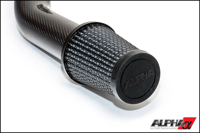 AMS Performance 2009+ Nissan GT-R R35 (CBA/DBA) Alpha Carbon Fiber Intake Pipes for Stock Turbos ALP.07.08.0008-1 ALP.07.08.0008-1 Photo - Primary
