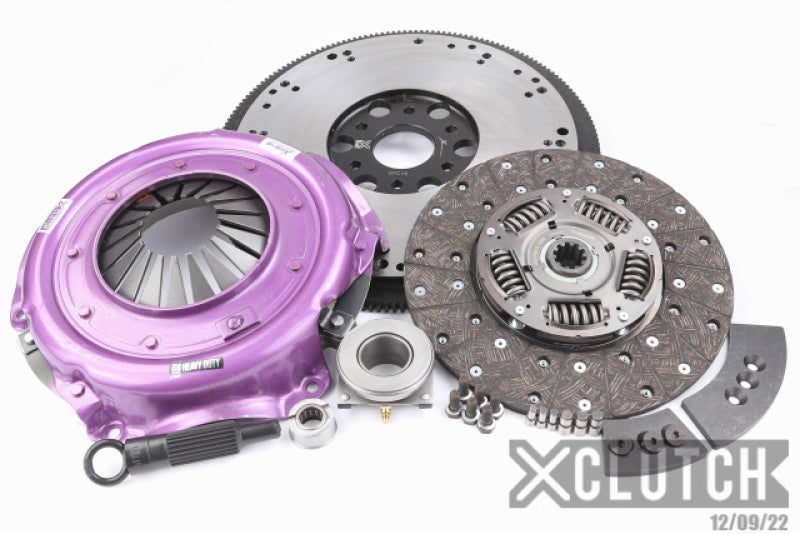 XCLUTCH 68-70 Ford Mustang Base 7.0L Stage 1 Extra HD Sprung Organic Clutch Kit XKFD28528-1AX XKFD28528-1AX Photo - Primary