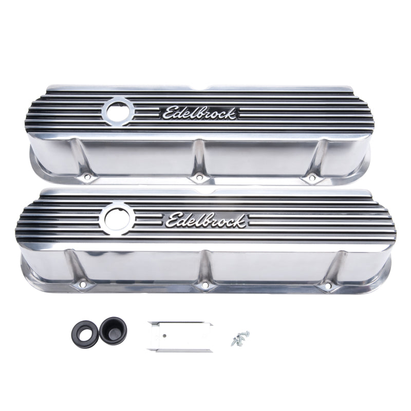 Edelbrock Valve Cover, Elite II Series, Ford, 289-302-351W CID V8, Tall 4264 Photo - Primary