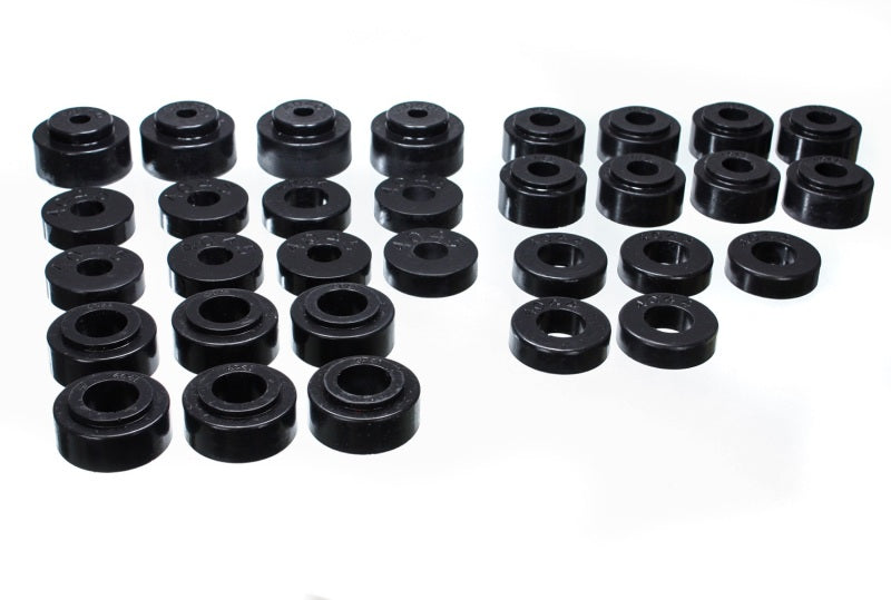 Energy Suspension Body Mount Set Black Chevrolet Chevelle Base 1968-1972 3.4115G Photo - Primary