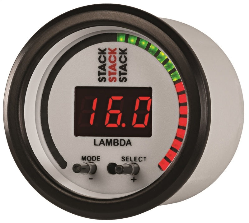 Autometer Stack 52mm Pro-Control Wideband Air/Fuel Ratio (Lambda) Gauge - White ST3404 ST3404 User 2