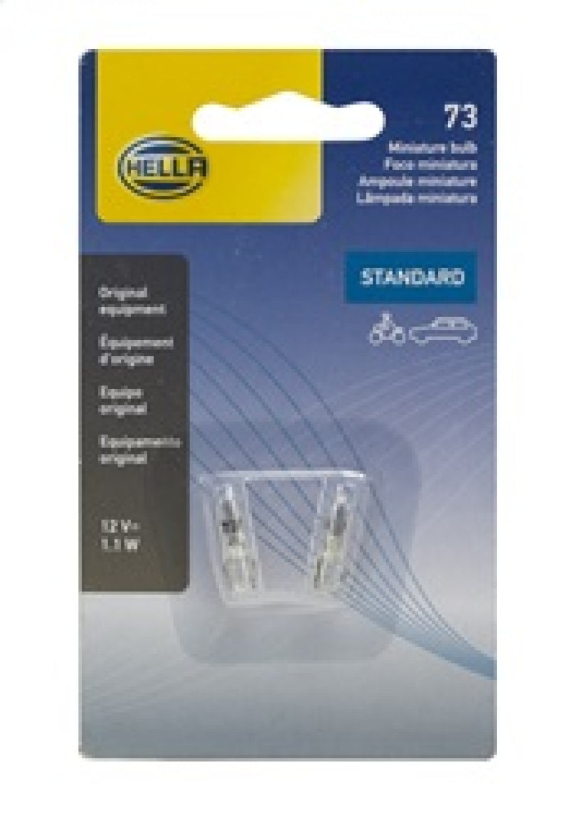Hella Bulb 73 12V 11W W21X49D T175 (2) 73TB 73TB Photo - in package