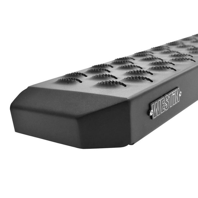 Westin Ford Transit Van 150/250/350 (Single 54in Pass Door) Grate Steps Running Boards - Tex. Blk 27-80015 27-80015 Photo - Unmounted