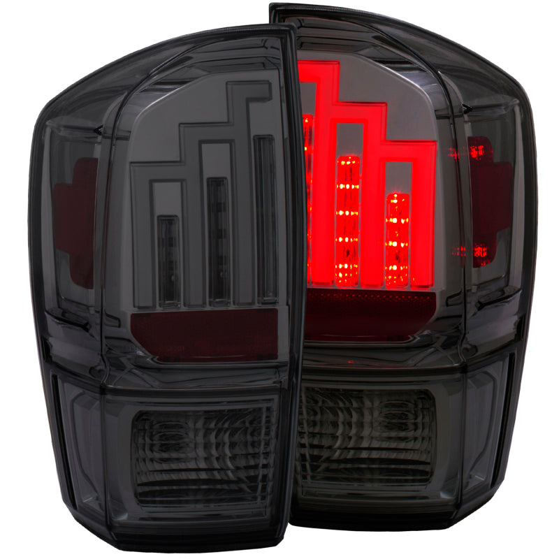 Anzo 2016-2018 Toyota Tacoma LED Taillights Smoke 311282 Photo - Primary