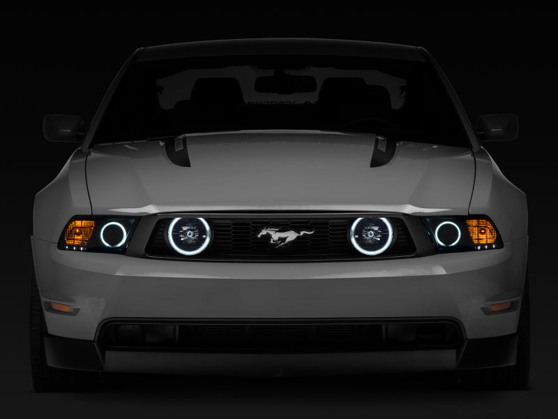 Raxiom 05-12 Ford Mustang GT LED Halo Fog Lights (Smoked) 49134 49134 Photo - Close Up
