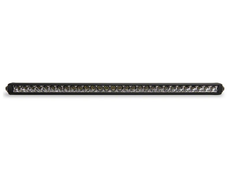 Raxiom 18-23 Jeep Wrangler JL Axial Series 30-In Single Row LED Light Bar w/ Hood Mounting Brackets J139109 J139109 Photo - Close Up