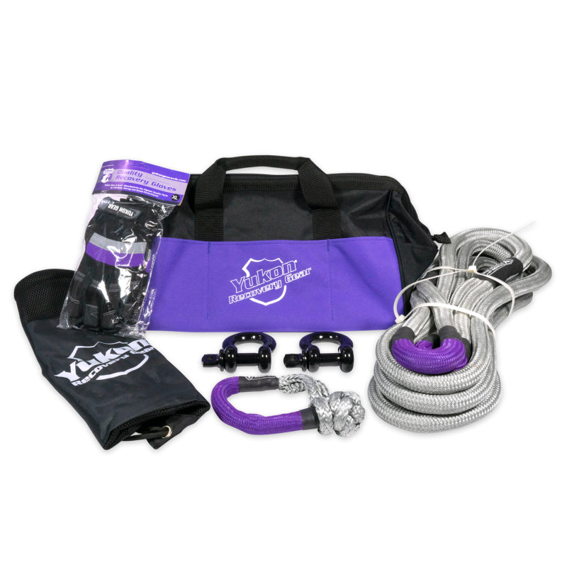 Yukon Gear & Axle Yukon Recovery Gear Kit w/7/8in Kinetic Rope YRGKIT-1 YRGKIT-1 Photo - out of package