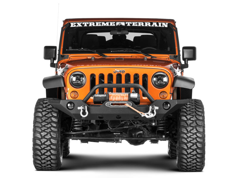 Raxiom 07-18 Jeep Wrangler JK 50-Inch LED Light Bar Windshield Mount w/ Auxiliary Bracket J106744 J106744 Photo - Close Up