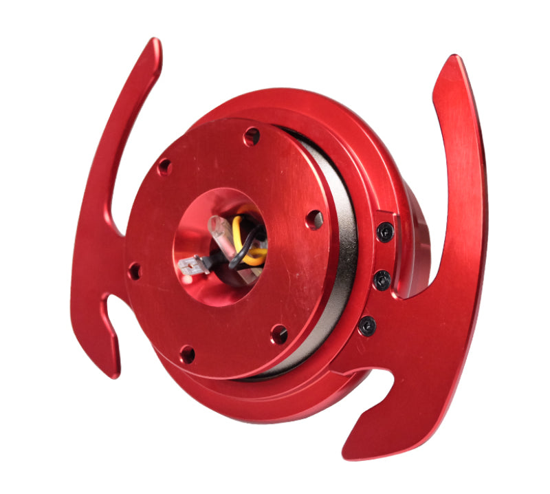 NRG Quick Release Kit Gen 4.0 - Red Body / Red Ring w/ Handles SRK-700RD SRK-700RD Photo - Primary