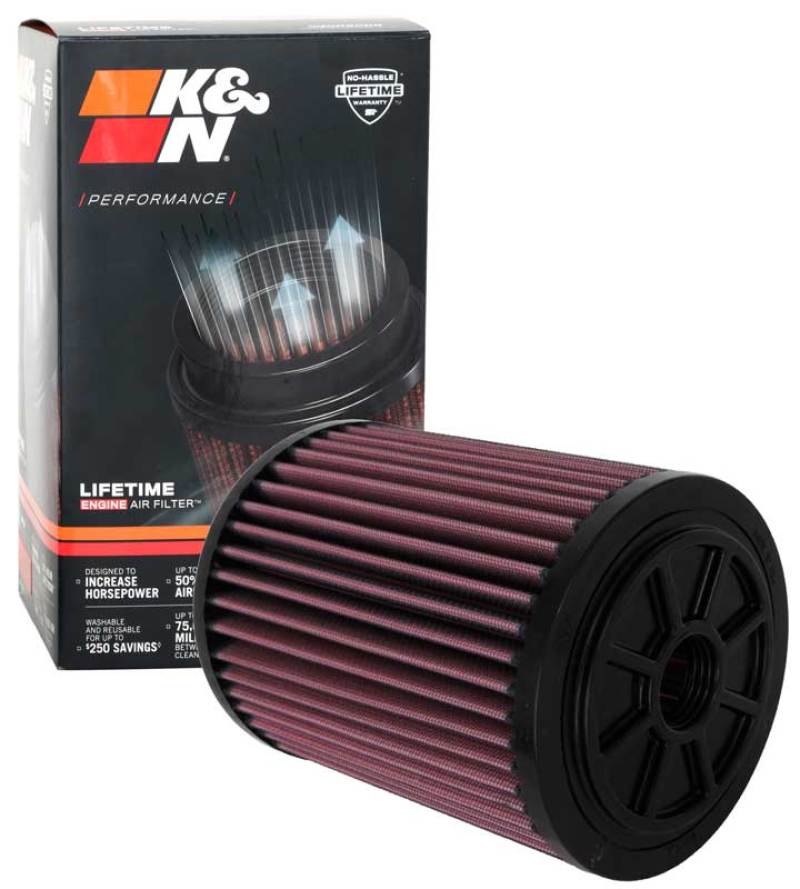 K&N Engineering K&N 19-20 Audi A6 L4-2.0L DSL Replacement Drop In Air Filter E-0640 E-0640 Photo - out of package