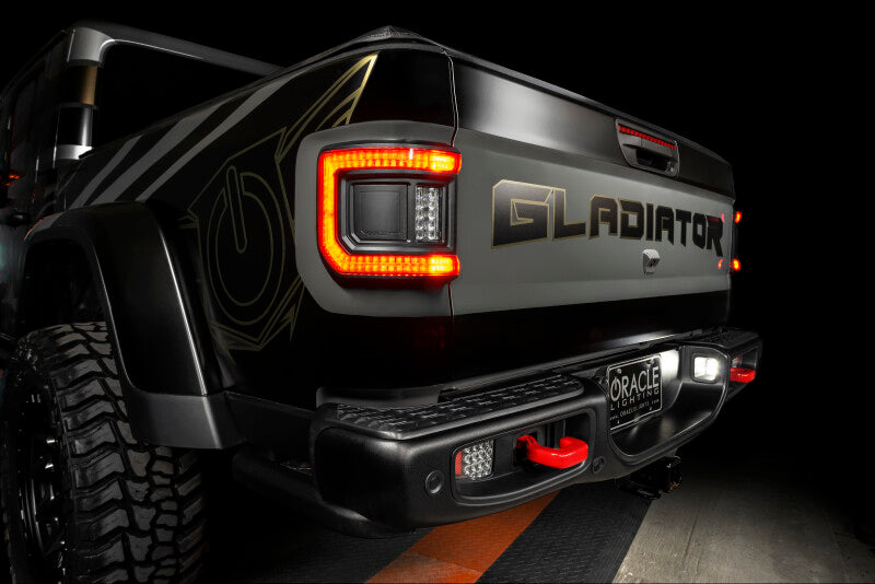 ORACLE Lighting Oracle Jeep Gladiator JT Flush Mount LED Tail Lights 5882-504 5882-504 Photo - lifestyle view