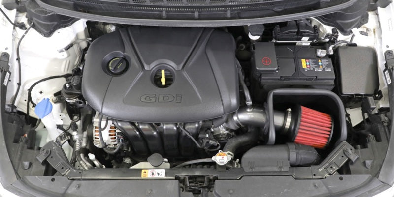 AEM Induction AEM 17-18 Kia Forte L4-2.0L F/I Cold Air Intake 21-851C 21-851C Photo - Mounted