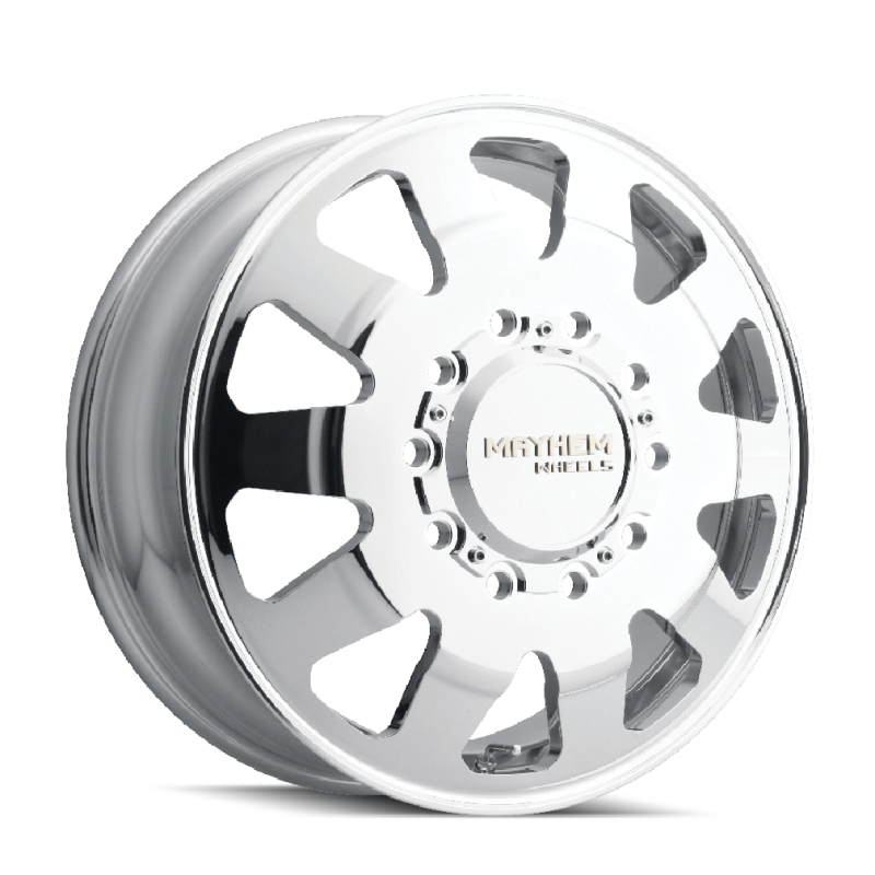 Mayhem 8181 Challenger Dually 22x8.25 / 10x285 BP / 169mm Offset / 220.1mm Hub Polished Wheel 8181-22810P 8181-22810P Photo - Primary